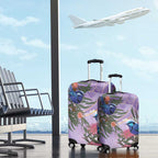 Australia Splendid Fairy Wren on Eucalyptus Luggage Cover Epilepsy Awareness - Aussie Hoodie