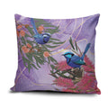 Australia Splendid Fairy Wren on Eucalyptus Pillow Cover Epilepsy Awareness - Aussie Hoodie