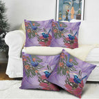 Australia Splendid Fairy Wren on Eucalyptus Pillow Cover Epilepsy Awareness - Aussie Hoodie