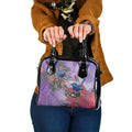 Australia Splendid Fairy Wren on Eucalyptus Shoulder Handbag Epilepsy Awareness - Aussie Hoodie