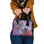Australia Splendid Fairy Wren on Eucalyptus Shoulder Handbag Epilepsy Awareness - Aussie Hoodie