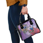 Australia Splendid Fairy Wren on Eucalyptus Shoulder Handbag Epilepsy Awareness - Aussie Hoodie