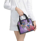 Australia Splendid Fairy Wren on Eucalyptus Shoulder Handbag Epilepsy Awareness - Aussie Hoodie