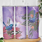 Australia Splendid Fairy Wren on Eucalyptus Skinny Tumbler Epilepsy Awareness - Aussie Hoodie