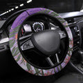 Australia Splendid Fairy Wren on Eucalyptus Steering Wheel Cover Epilepsy Awareness - Aussie Hoodie
