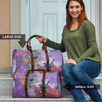 Australia Splendid Fairy Wren on Eucalyptus Travel Bag Epilepsy Awareness - Aussie Hoodie