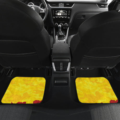 Custom Sun Football Car Mats ANZAC Lest We Forget