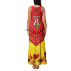 Custom Sun Football Family Matching Tank Maxi Dress and Hawaiian Shirt ANZAC Lest We Forget