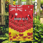 Custom Sun Football Garden Flag ANZAC Lest We Forget