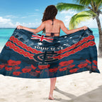Custom Blues Football Sarong ANZAC Lest We Forget