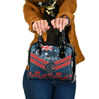 Custom Blues Football Shoulder Handbag ANZAC Lest We Forget