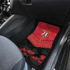 Custom Bombers Football Car Mats ANZAC Lest We Forget