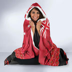 Custom Bombers Football Hooded Blanket ANZAC Lest We Forget
