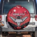 Custom Bombers Football Spare Tire Cover ANZAC Lest We Forget