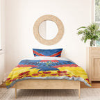 Custom Adelaide Crows Football Bedding Set ANZAC Lest We Forget
