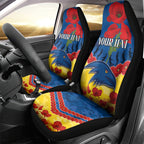 Custom Adelaide Crows Football Car Seat Cover ANZAC Lest We Forget