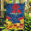 Custom Adelaide Crows Football Garden Flag ANZAC Lest We Forget