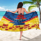 Custom Adelaide Crows Football Sarong ANZAC Lest We Forget