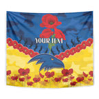 Custom Adelaide Crows Football Tapestry ANZAC Lest We Forget