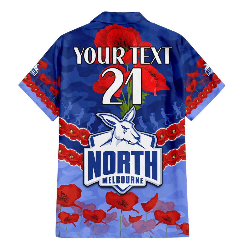 Custom Kangaroos Football Family Matching Mermaid Dress and Hawaiian Shirt ANZAC Lest We Forget