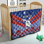 Custom Kangaroos Football Quilt ANZAC Lest We Forget
