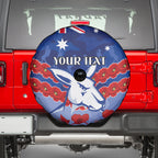 Custom Kangaroos Football Spare Tire Cover ANZAC Lest We Forget