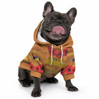 Tokelau ANZAC Day Personalised Pet Hoodie with Poppy Field