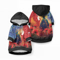Tonga ANZAC Day Personalised Pet Hoodie Soldier Te Tau Manatui Kinautolu with Poppy Field