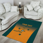 Custom Wallaroos Womens Rugby Area Rug Sporty Style