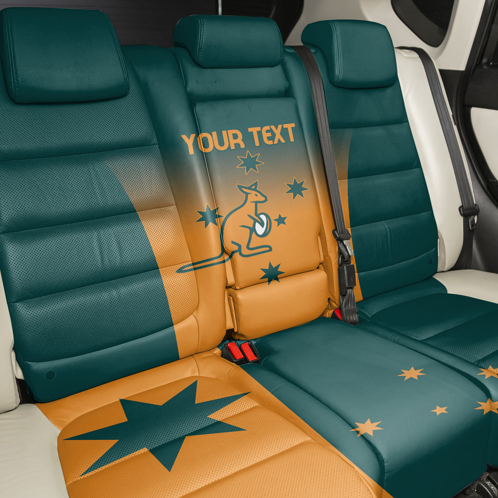 Custom Wallaroos Womens Rugby Back Car Seat Cover Sporty Style