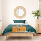 Custom Wallaroos Womens Rugby Bedding Set Sporty Style