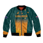 Custom Wallaroos Womens Rugby Bomber Jacket Sporty Style
