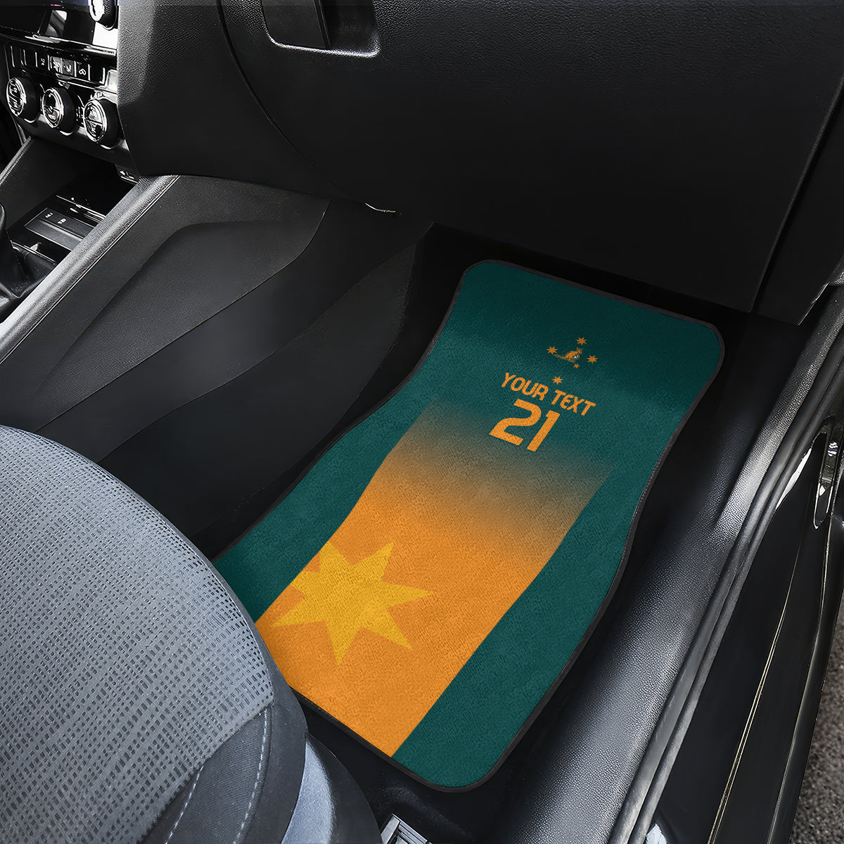 Custom Wallaroos Womens Rugby Car Mats Sporty Style