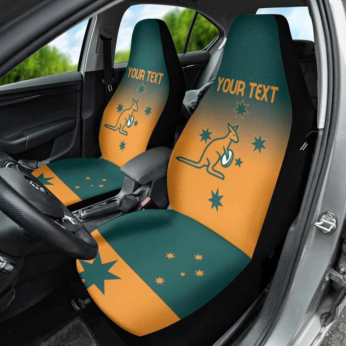 Custom Wallaroos Womens Rugby Car Seat Cover Sporty Style