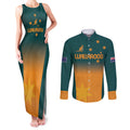 Custom Wallaroos Womens Rugby Couples Matching Tank Maxi Dress and Long Sleeve Button Shirt Sporty Style