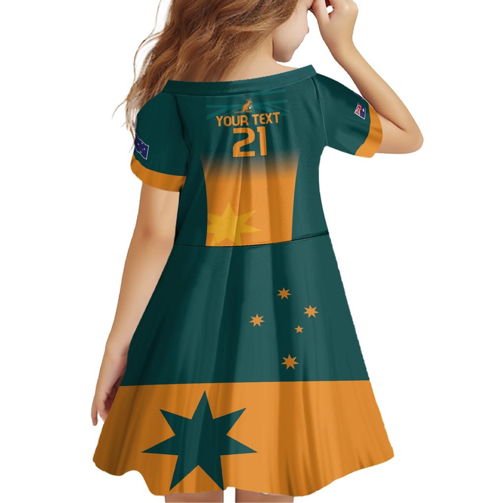 Custom Wallaroos Womens Rugby Family Matching Short Sleeve Bodycon Dress and Hawaiian Shirt Sporty Style