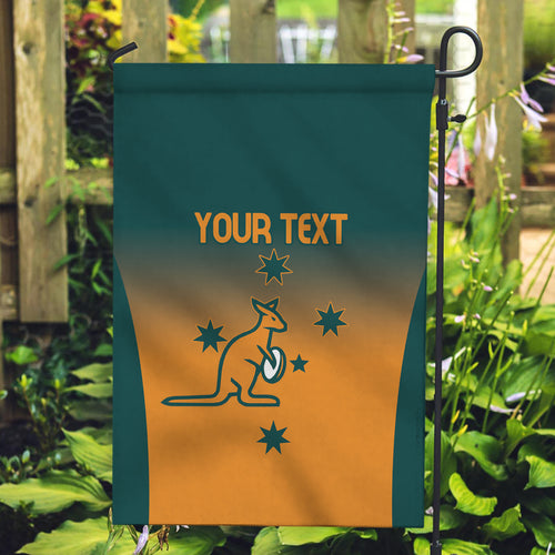 Custom Wallaroos Womens Rugby Garden Flag Sporty Style