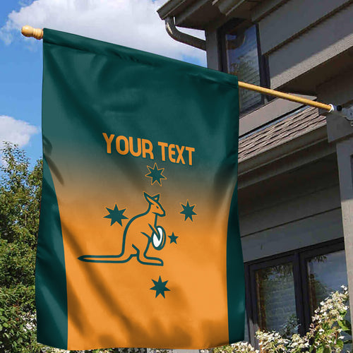 Custom Wallaroos Womens Rugby Garden Flag Sporty Style