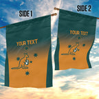 Custom Wallaroos Womens Rugby Garden Flag Sporty Style