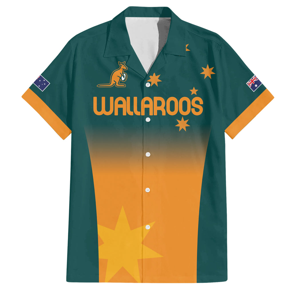 Custom Wallaroos Womens Rugby Hawaiian Shirt Sporty Style