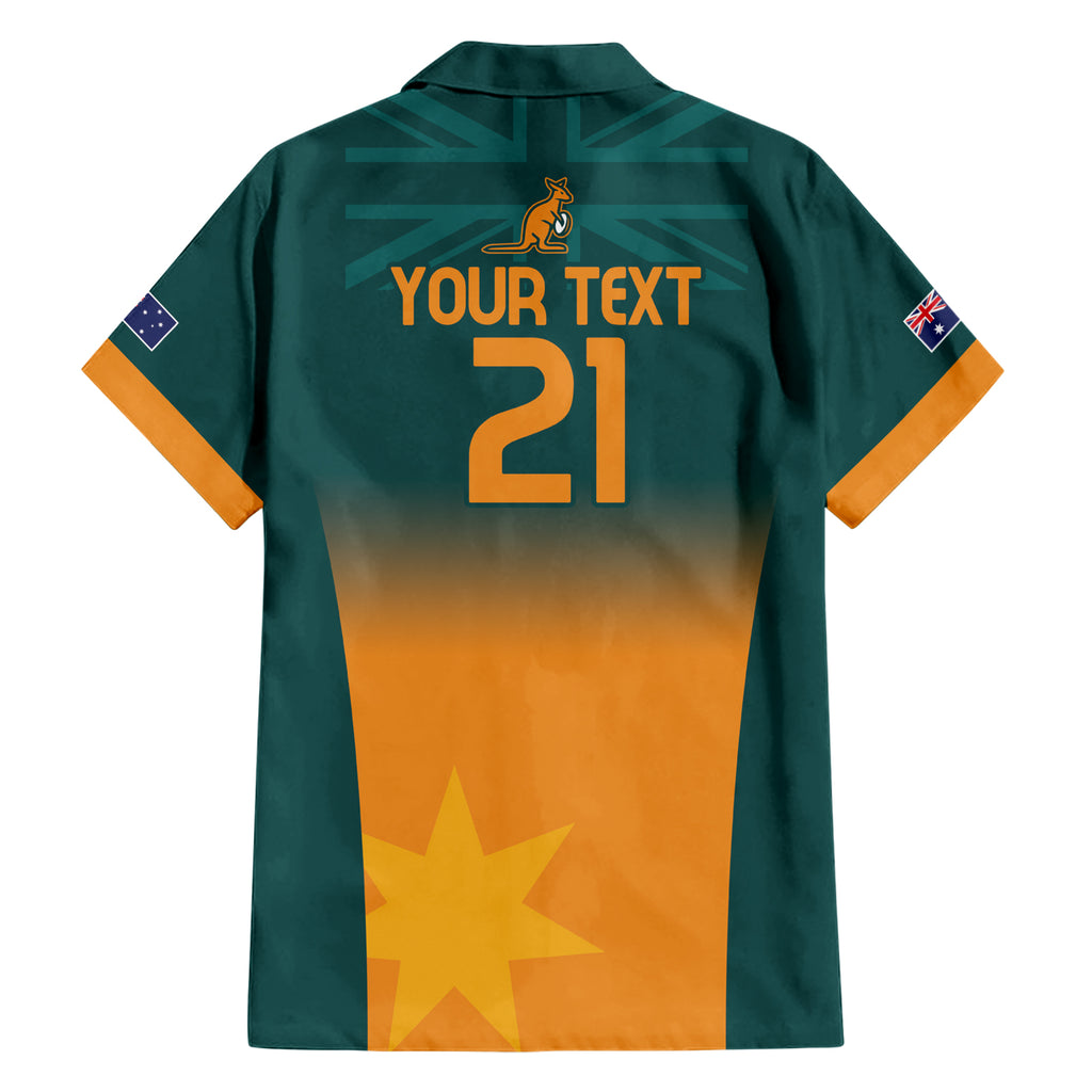Custom Wallaroos Womens Rugby Hawaiian Shirt Sporty Style