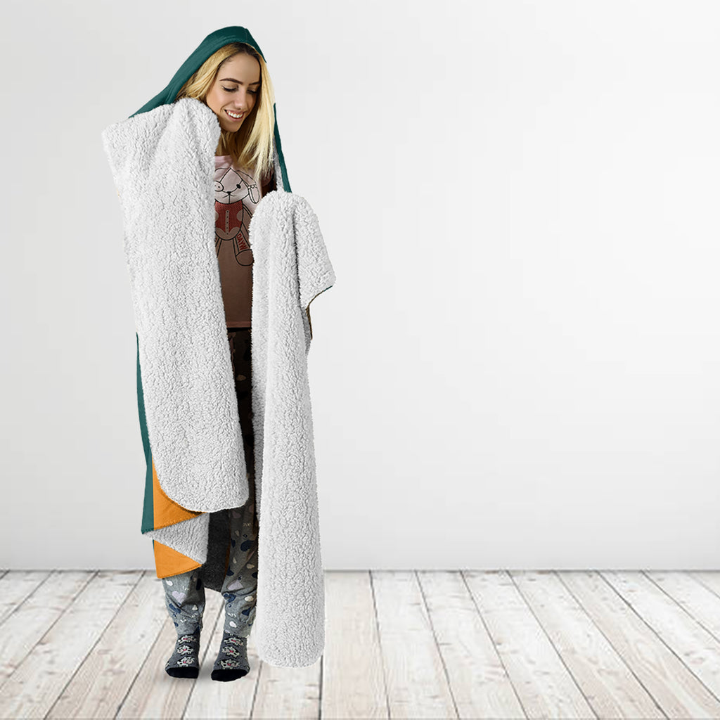 Custom Wallaroos Womens Rugby Hooded Blanket Sporty Style