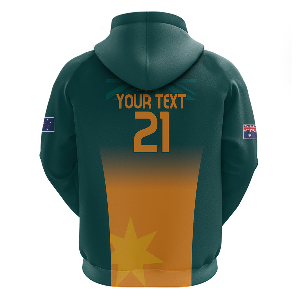 Custom Wallaroos Womens Rugby Hoodie Sporty Style