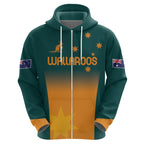 Custom Wallaroos Womens Rugby Hoodie Sporty Style