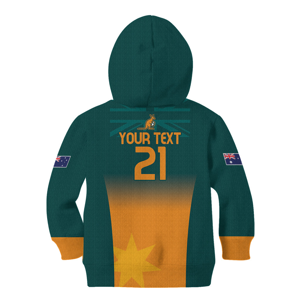 Custom Wallaroos Womens Rugby Kid Hoodie Sporty Style