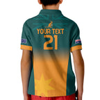 Custom Wallaroos Womens Rugby Kid Polo Shirt Sporty Style