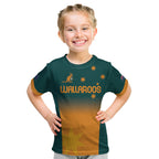 Custom Wallaroos Womens Rugby Kid T Shirt Sporty Style