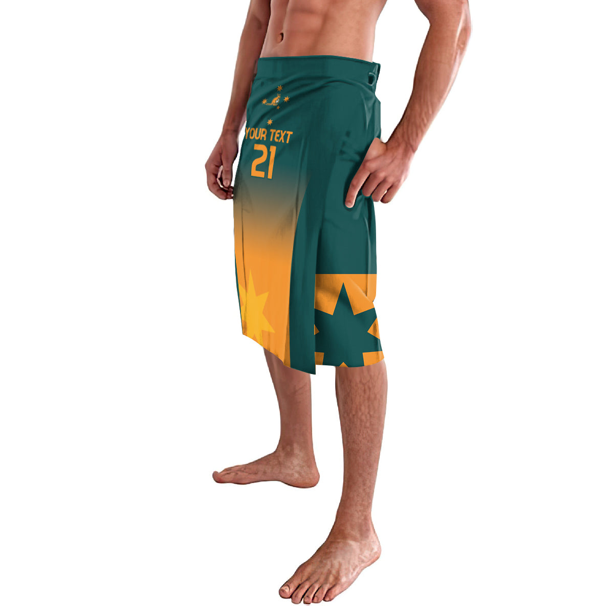 Custom Wallaroos Womens Rugby Lavalava Sporty Style