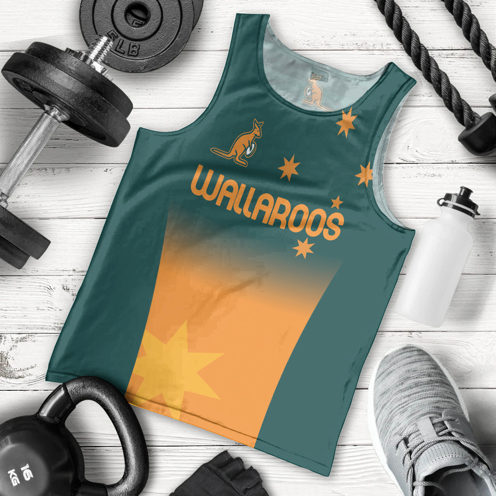 Custom Wallaroos Womens Rugby Men Tank Top Sporty Style