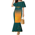Custom Wallaroos Womens Rugby Mermaid Dress Sporty Style